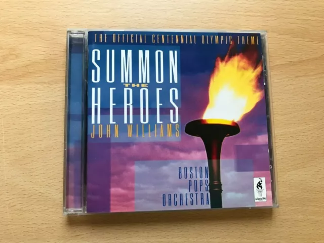 John Williams , Boston Pops Orchestra - Summon The Heroes - 13 Track Cd - Ex