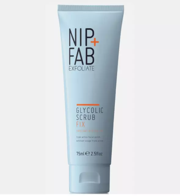 Exfoliante facial Nip + fabuloso ácido glicólico con ácido salicílico, exfoliante AHA/BHA