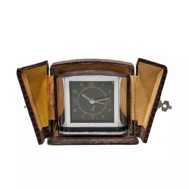 Jaz Art Deco travel alarm clock.