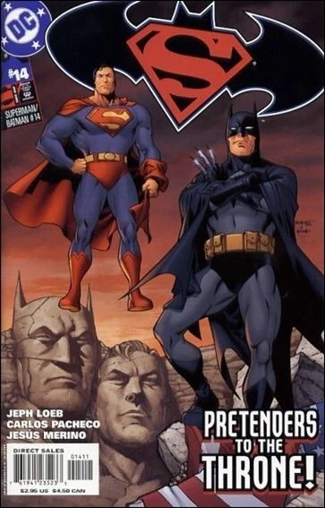 Superman / Batman #14 Jan 2005 Aquaman Catwoman Wonder Woman Dc Nm Comic Book 1