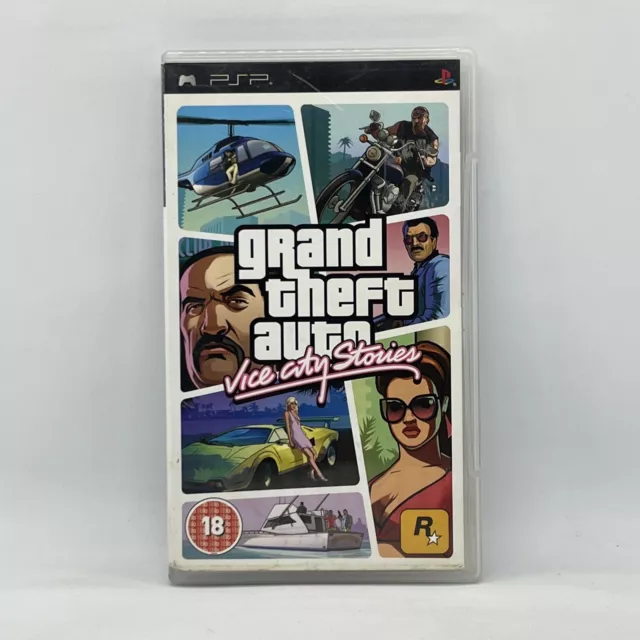 Gta Grand Theft Auto Liberty City Stories - Game PLAYSTATION Psp Complete  Tbe