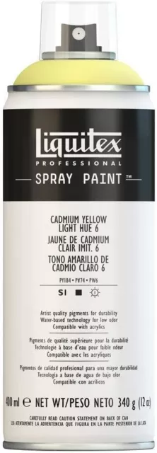 Liquitex Spray Professional 4456159 - Cadmium Yellow Light Farbton 6 - 400 ML