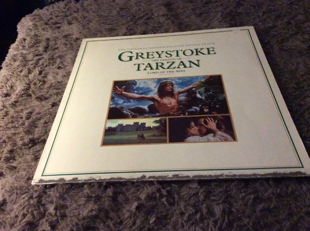 JOHN SCOTT GREYSTOKE LP Film Score OST Tarzan Legend Edgar Rice Burroughs  EUR 23,37 PicClick FR