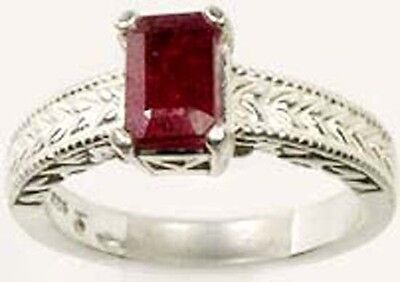 Ruby Ring 1¼ct Antique 19thC Medieval Magical Medicine Danger Anti-Poison Amulet