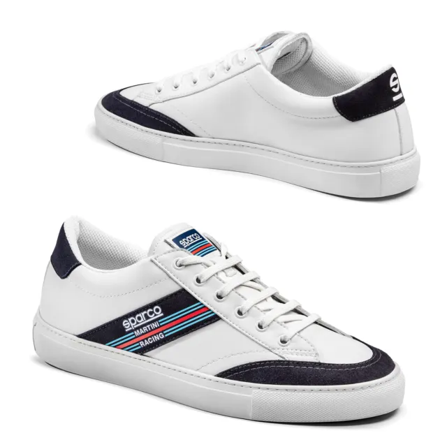 Sparco Martini Racing Shoes S-TIME Trainers Smart Casual Sneakers Style