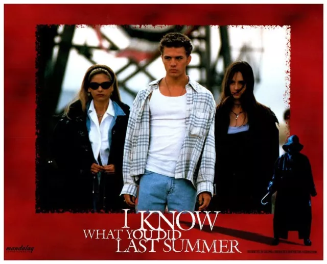 I know What You Did Last Summer Original Lobby Card Gellar Jennifer Love Hewitt