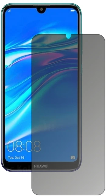 Verre Trempé De Protection Pour Huawei Y7 2019 - Film 9H Full Blindé