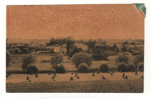 Cpa 55 - Nubécourt : Vue Générale (Meuse) Écrite