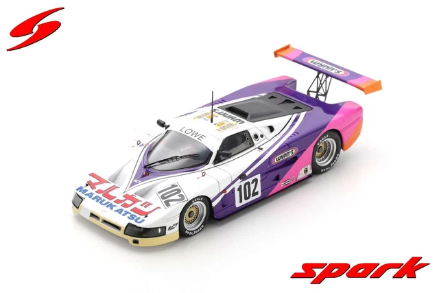 Miniature Spark 1/43 Spice SE 88C N°102 - 24h Du Mans 1990 - 23ème