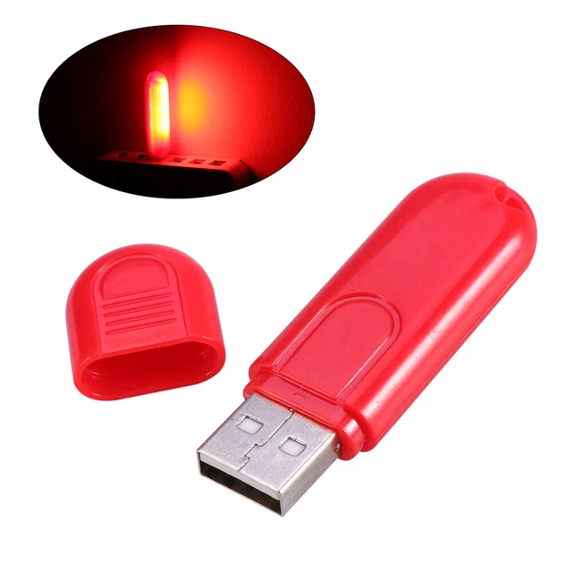 Lampada da tavolo piccola portatile mini computer tastiera luce notturna LED