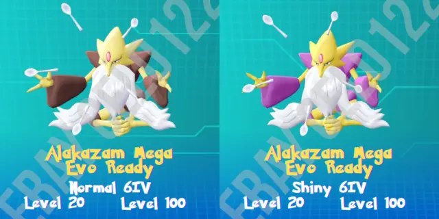 Alakazam - Ultra Shiny / Normal / Alpha - 6IV - Pokemon Legends Arceus