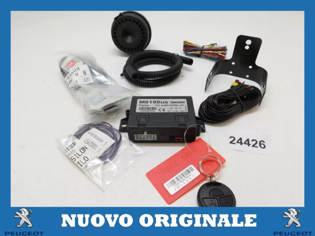 Allarme Antifurto Radiocomando Anti Theft Alarm Remote Control Peugeot Bipper