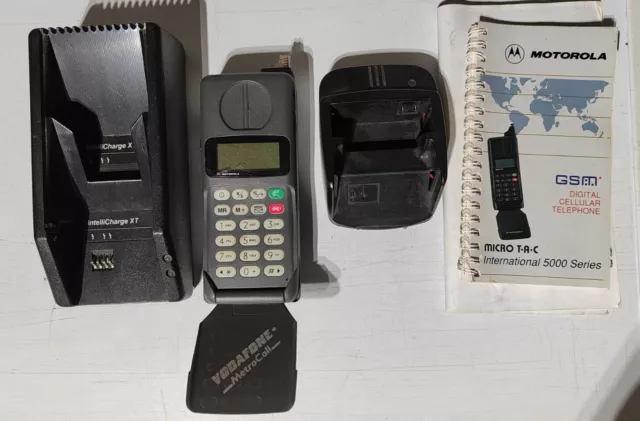 Téléphone Portable Motorola Micro T.A.C 5000 Série Vintage