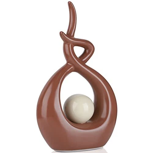 Suruim Home Decoration Modern Abstract Art Ceramic Statue Dining Table Decora...