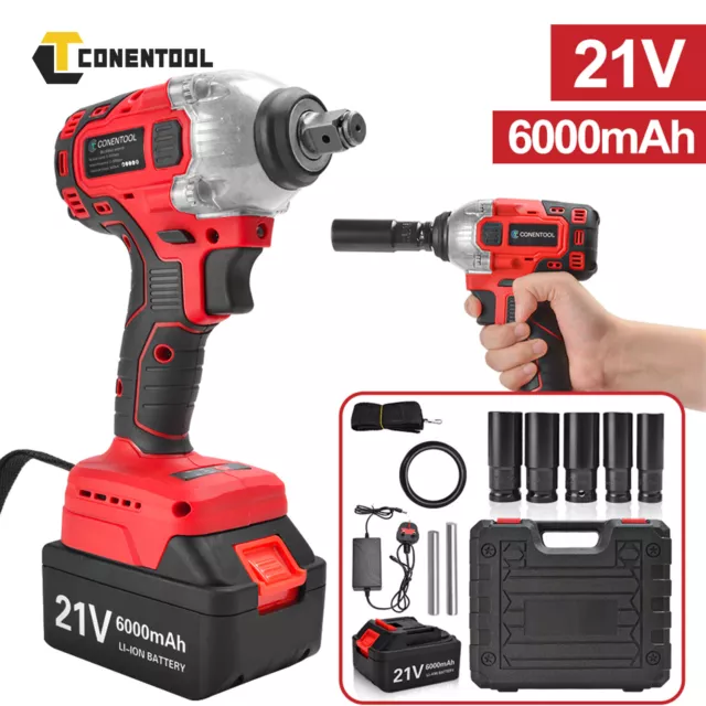 CONENTOOL CORDLESS IMPACT Wrench 21V 1 2