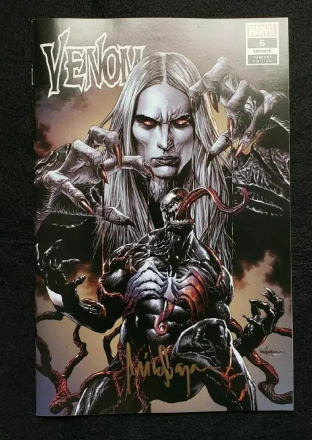 Venom #6 Unknown Comics Variante Mico Suayan Signée..