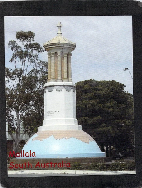 S0441 Australia SA Mallala War Memorial postcard