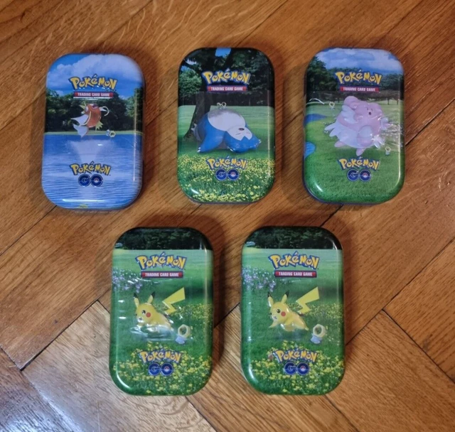 Lot de 5x Mini Tin Pokémon GO EB10.5 - Neuf/Scellé - FR - 10x Boosters - JCC