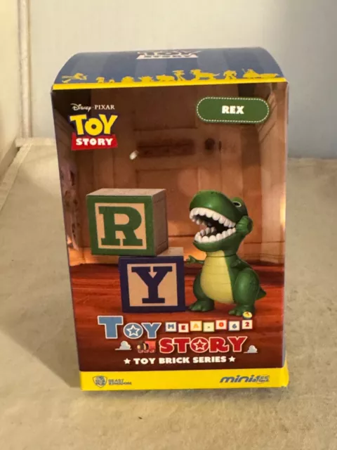 Disney Pixar Toy Story Brick Series Rex Beast Kingdom MEA-062 Mini-Figure-New