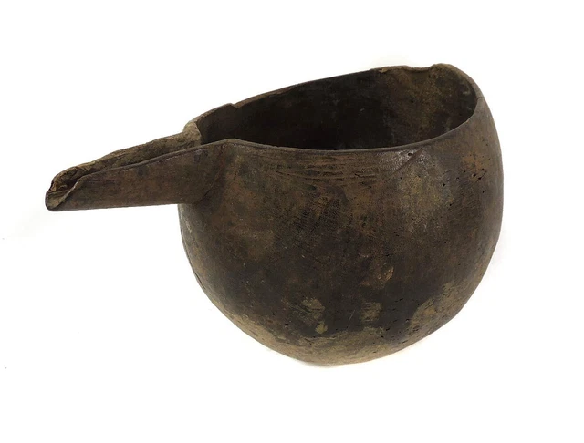 Arte africano Shi (Bashi) jarra del Congo
