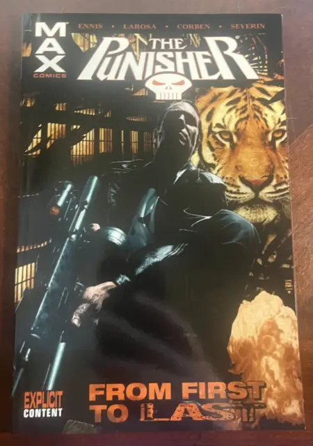 Punisher MAX: From First to Last Graphic Novel Marvel, 2008