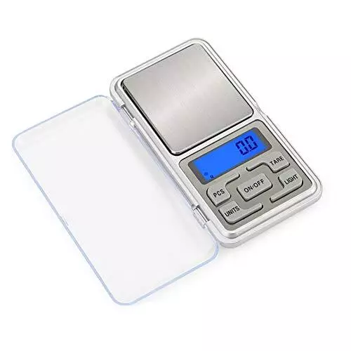 GPISEN - Bilancia digitale tascabile, 500 g 0,01 g, mini bilancia (c0p)