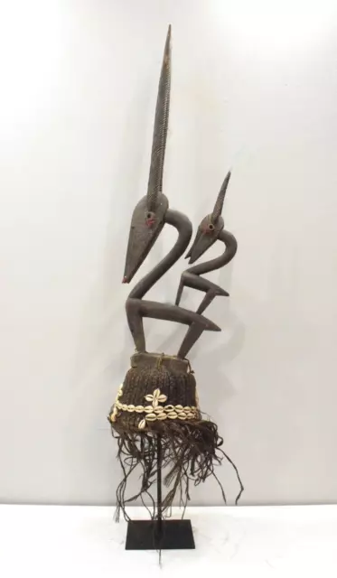 African Mask Bamana Chi Wara Headdress Mali