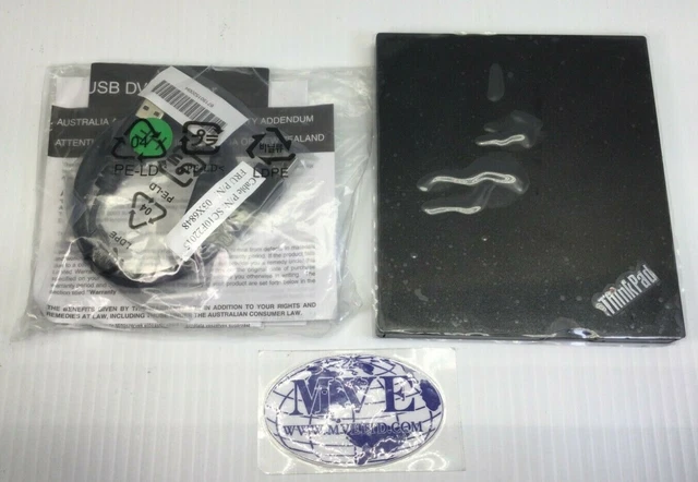 Lenovo 03X6905 Sdx0H33226 Ln-8A6Nh Thinkpad Ultraslim Usb Dvd Burner