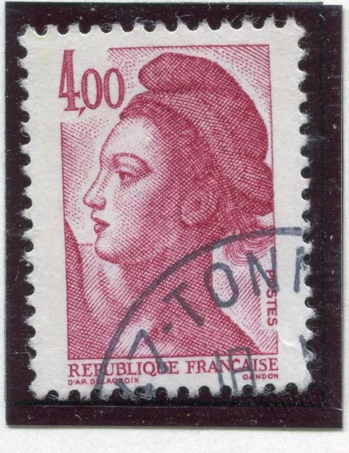 TIMBRE FRANCE OBLITERE N°  2244 TYPE LIBERTE / Photo non contractuelle