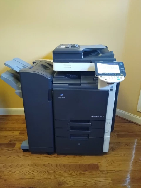 Konica Minolta Bizhub C360 Color Laser Multifunction Printer With Finisher