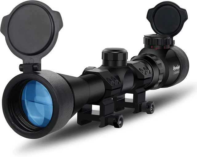 AIR RIFLE SCOPE Night Vision, Airsoft Sniper, Pellet Gun, BB Blue