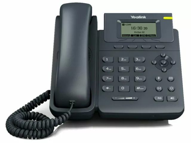 Yealink SIP-T19P E2 HD IP Telephone - Factory Reset + Sanitised (USED) [BD]