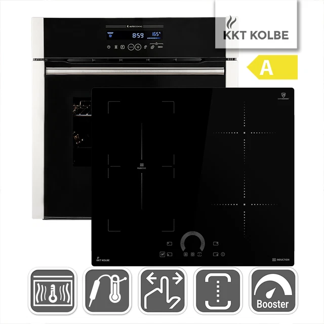 Cuisinière: 60cm Four encastrable EB8016ED + 59cm Plaque Induction IH85901FZ