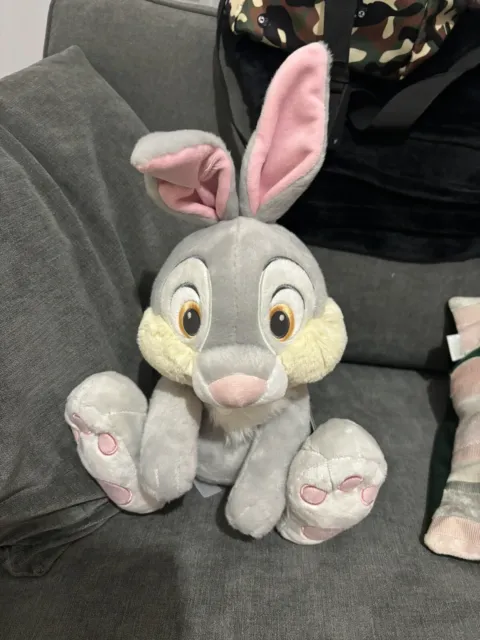Disney Store Thumper Rabbit Soft Plush Toy From Bambi Genuine Original Authentic