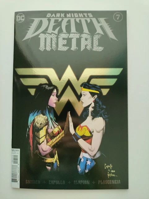 DARK KNIGHTS DEATH METAL #7 CAPULLO COVER 1ST CAMEO YARA FLOR DC Comics 2021 NM+