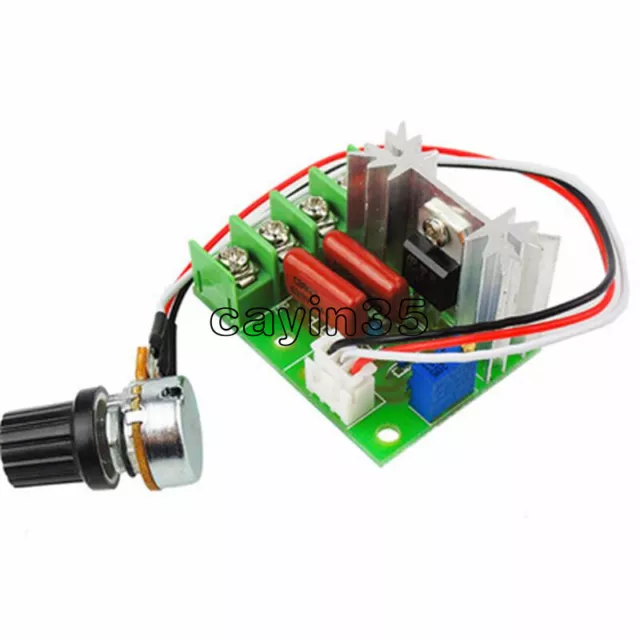 AC 50-220V 2000W High Power Voltage Regulator Switch Motor Speed Controller