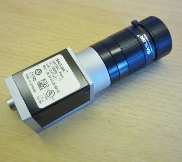 Fotocamera di superficie Basler Electric camera aCA 106200-17 1300-60gm con obiettivo NUOVO