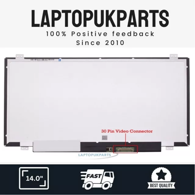 Compatible AUO B140HAN01.1, B140HAN01.3 eDP Laptop Screen 14" LED LCD FHD