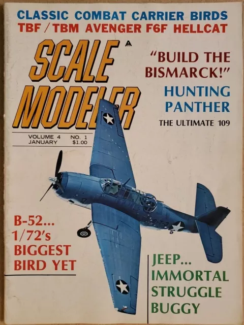 Scale Modeler Magazine - Lot of 12- 1969