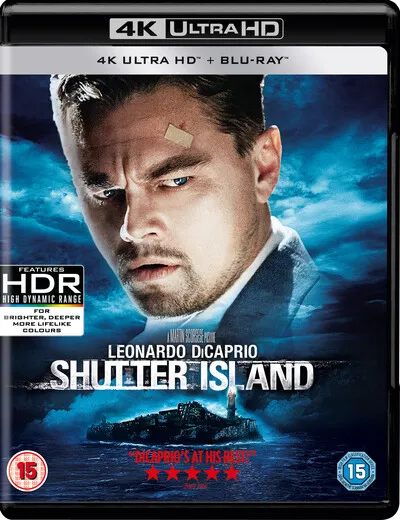 Shutter Island (4K UHD Blu-ray) Mark Ruffalo Christopher Denham Max von Sydow