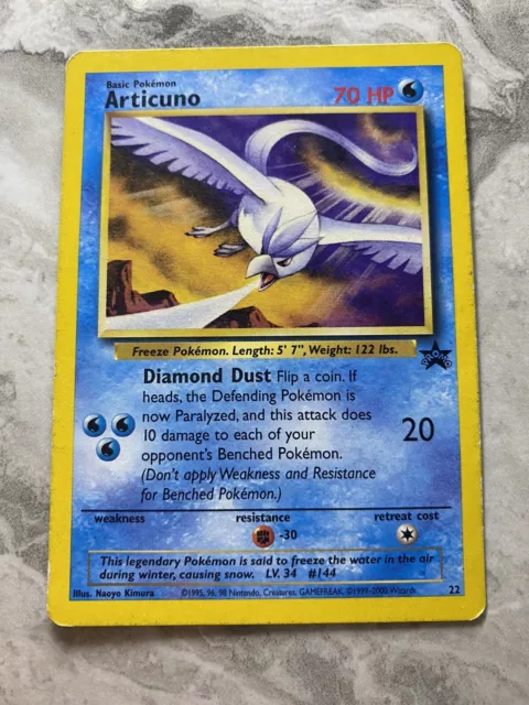 NM Pokemon Galarian Articuno Full Art SWSH282 Black Star Promo Card