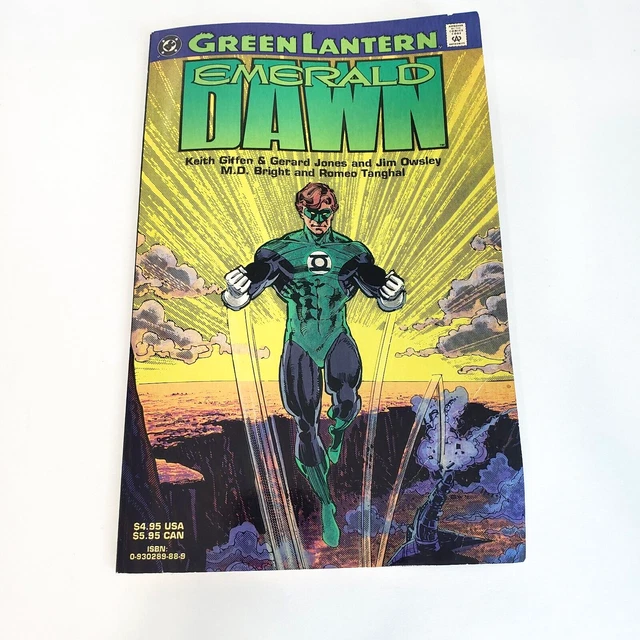 DC Green Lantern Emerald Dawn Graphic Novel TPB Comic Trade Paperback 1991 USED