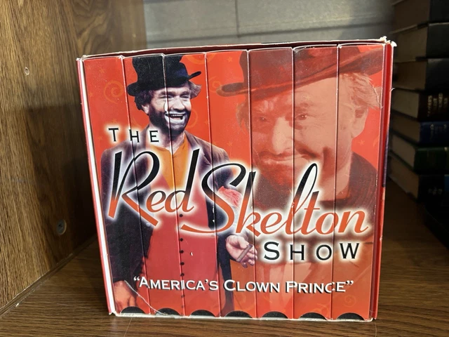 THE RED SKELTON Show Americas Clown Prince (VHS) 7 Video Box Set