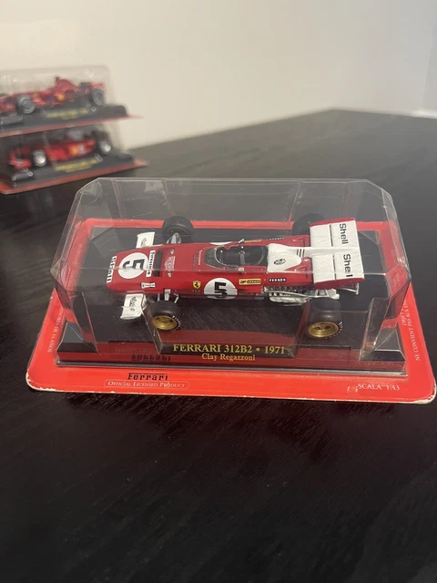 Ferrari Grand Prix 1/43 Par Crescent Toy – Miniature De Collection En Zamak, état D’occasion