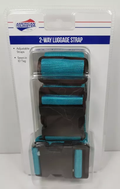 American Tourister Teal atol adjustable up to 74 inches 2-way Luggage Strap