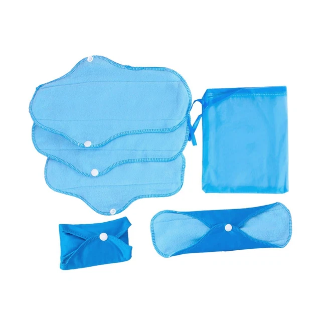 Coussinets menstruels réutilisables coussinets féminins en tissu
