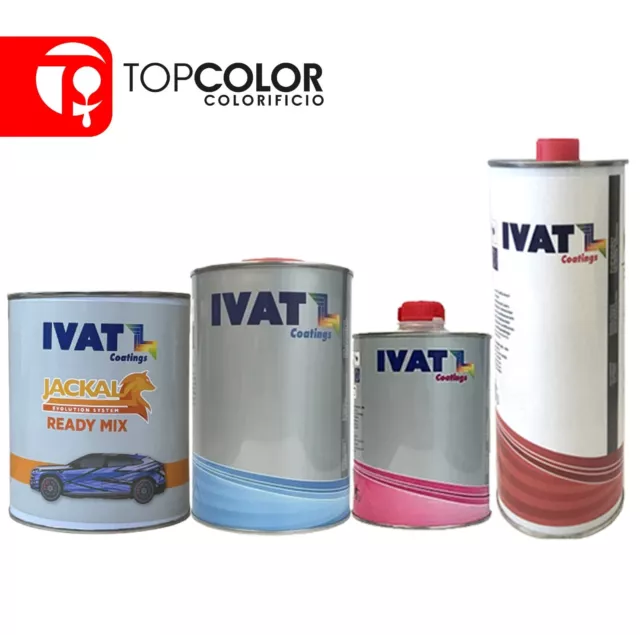 Kit Vernice Per Auto Tinta Pronta Base Opaca Ivat