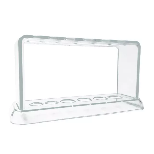 Transparent Plastic Test Holder One 6 Hole Stand Stand For Prov9181