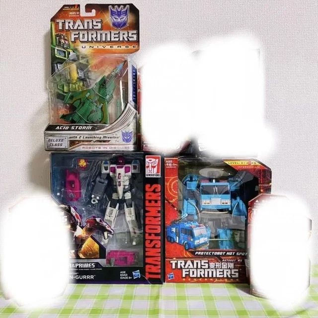 Transformers Generations Set HASBRO TRANSFORMERS GENERATIONS Hot Spot 3-Piece Set Overseas Version ...