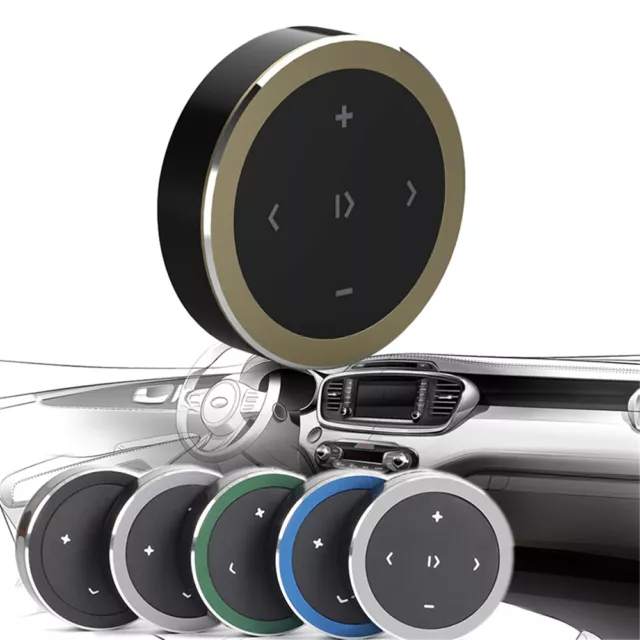 Bluetooth Media Audio Music Remote Control Button Car Steering Wheel Controller